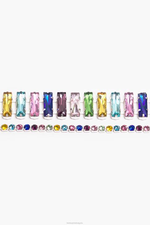 Bimba Y Lola кристален чокър многоцветен аксесоари 28R6R746