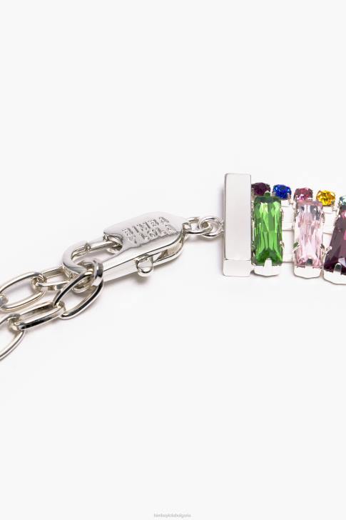 Bimba Y Lola кристален чокър многоцветен аксесоари 28R6R746