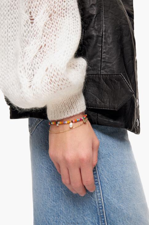 Bimba Y Lola верижка гривна с истински камъни многоцветен аксесоари 28R6R773