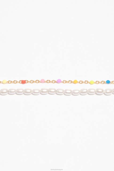 Bimba Y Lola перли двойна гривна многоцветен аксесоари 28R6R793