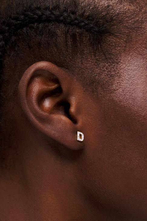 Bimba Y Lola мини обеци с букви д аксесоари 28R6R1153