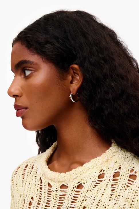 Bimba Y Lola кристални обеци сребро аксесоари 28R6R677