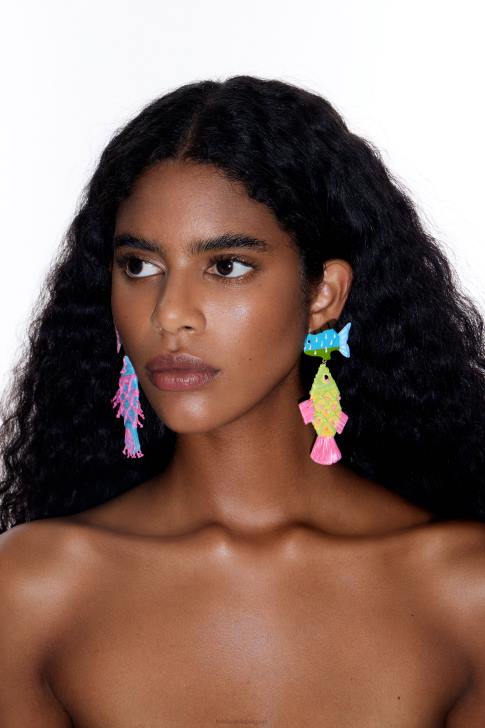 Bimba Y Lola обеци риба рафия многоцветен аксесоари 28R6R697