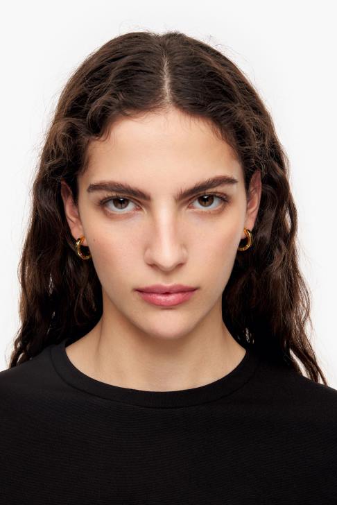 Bimba Y Lola обеци с халки златни и многоцветни аксесоари 28R6R716