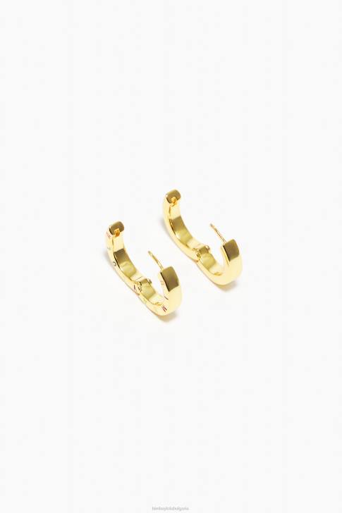 Bimba Y Lola обеци с халки златни и многоцветни аксесоари 28R6R716