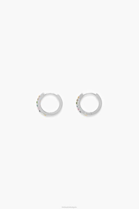 Bimba Y Lola обеци с халки сребро аксесоари 28R6R721