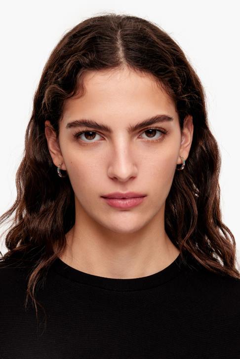 Bimba Y Lola обеци с халки сребро аксесоари 28R6R721