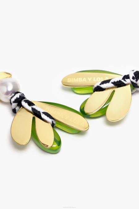 Bimba Y Lola обеци с цветя от смола аксесоари многоцветен 28R6R745