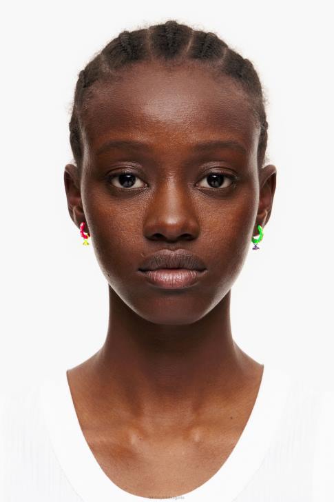 Bimba Y Lola неонови обеци кристал аксесоари 28R6R748