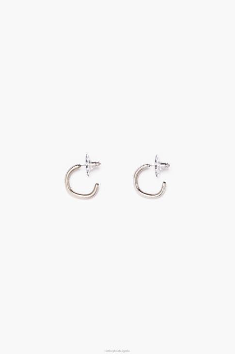 Bimba Y Lola матови обеци сребро аксесоари 28R6R761