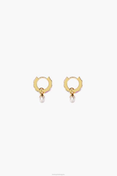 Bimba Y Lola обеци с кристални перли многоцветен аксесоари 28R6R784