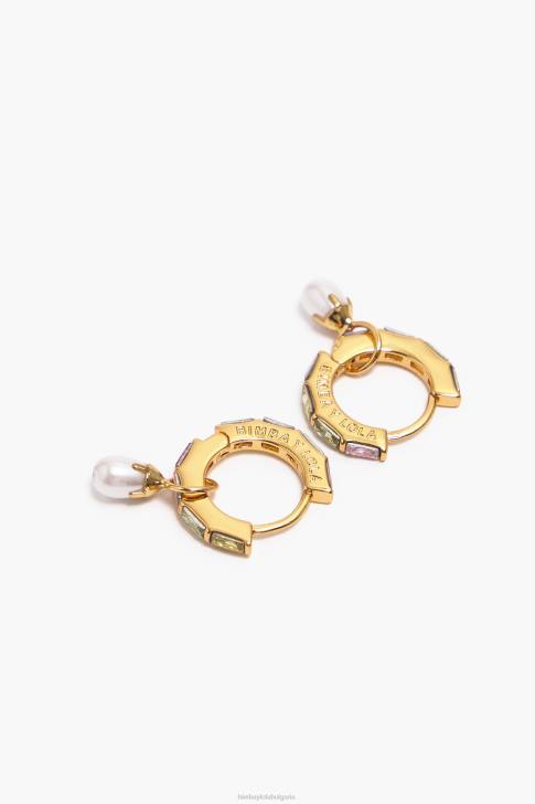 Bimba Y Lola обеци с кристални перли многоцветен аксесоари 28R6R784