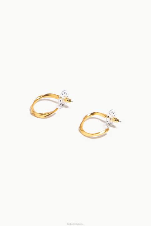Bimba Y Lola неравномерни обеци златист аксесоари 28R6R836