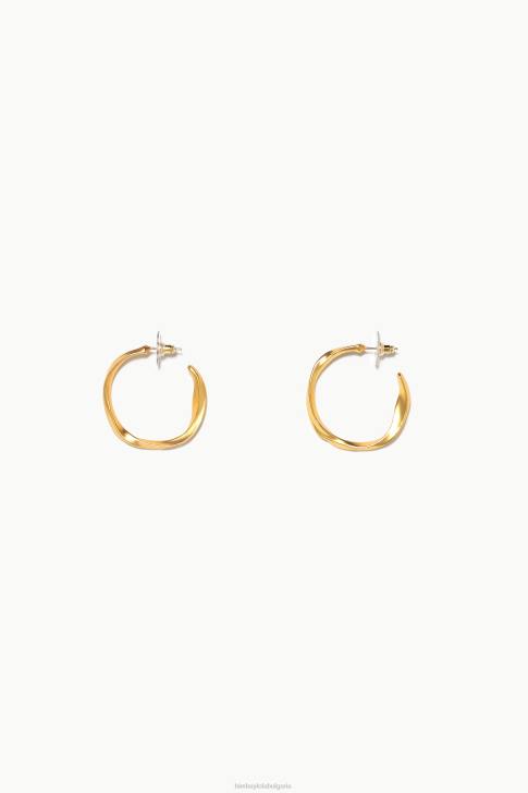 Bimba Y Lola неравномерни обеци златист аксесоари 28R6R852