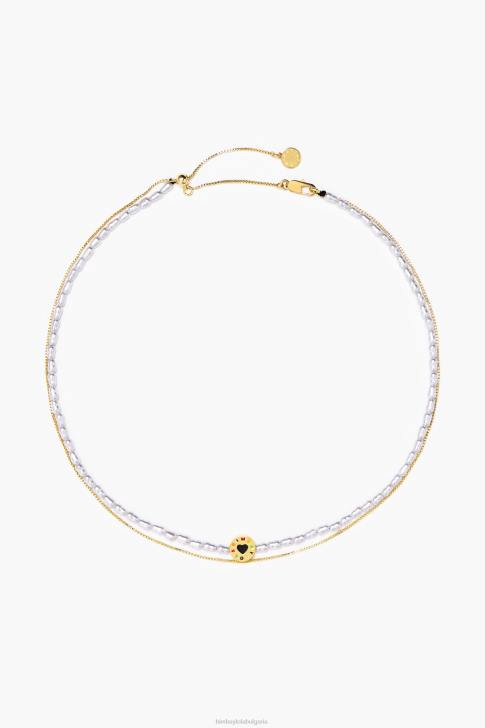 Bimba Y Lola верижка перлена огърлица златист аксесоари 28R6R667