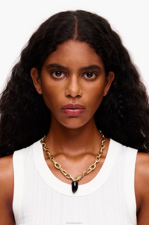 Bimba Y Lola връзки каменна огърлица златист аксесоари 28R6R680