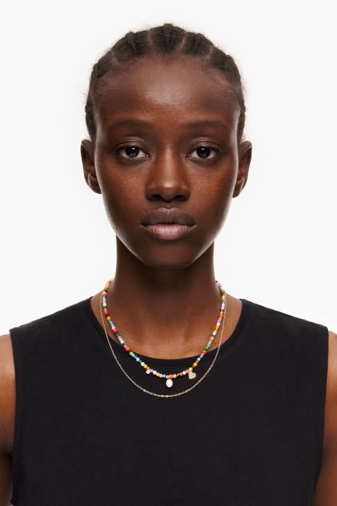 Bimba Y Lola верижка и колие от естествени камъни многоцветен аксесоари 28R6R690