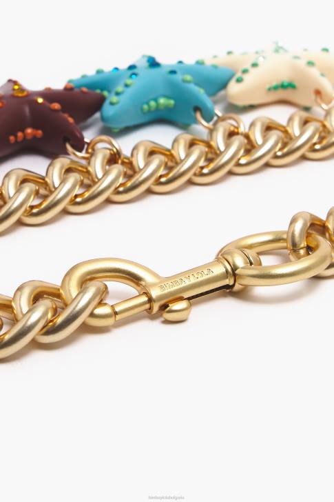 Bimba Y Lola огърлица от смола корал аксесоари 28R6R702