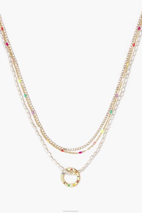 Bimba Y Lola късо и верижно колие перли аксесоари 28R6R714