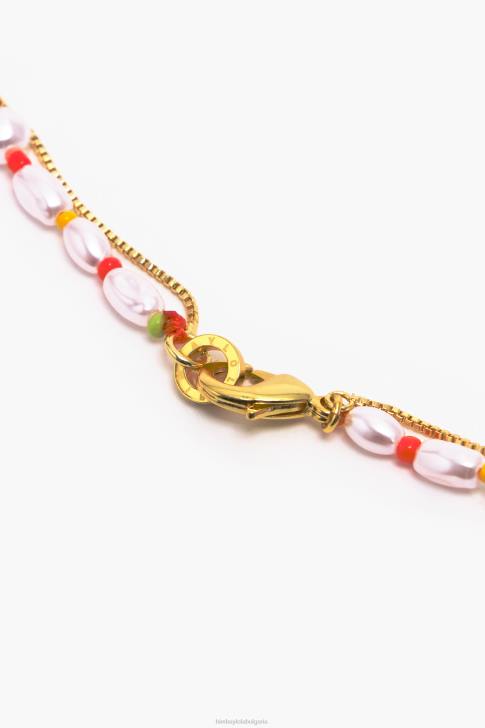 Bimba Y Lola перлена огърлица многоцветен кристал аксесоари 28R6R790