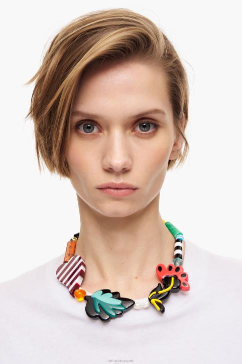 Bimba Y Lola огърлица от цветя от смола многоцветен аксесоари 28R6R811