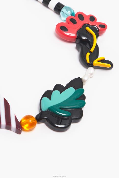 Bimba Y Lola огърлица от цветя от смола многоцветен аксесоари 28R6R811