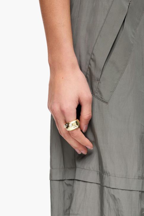 Bimba Y Lola перлен пръстен златен кристал аксесоари 28R6R686