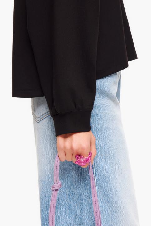 Bimba Y Lola блестящ пръстен с плюшено мече розово аксесоари 28R6R801