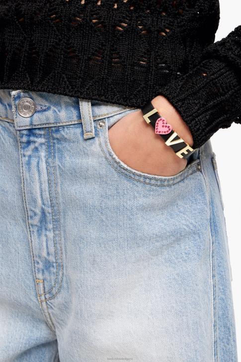 Bimba Y Lola талисман от метално сърце розово аксесоари 28R6R1145