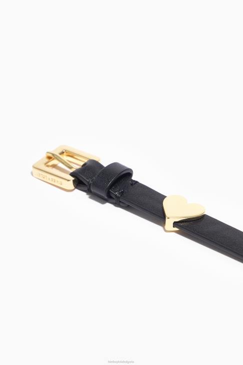 Bimba Y Lola талисман от метално сърце златист аксесоари 28R6R727