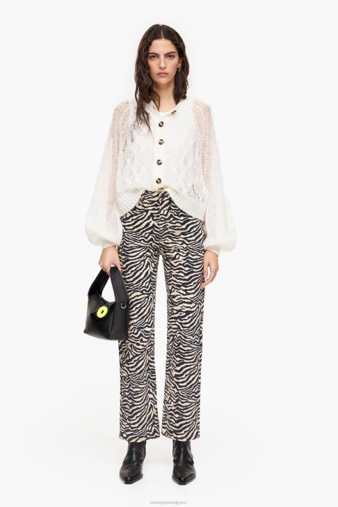 Bimba Y Lola прави изрязани дънки тигър облекло 28R6R427