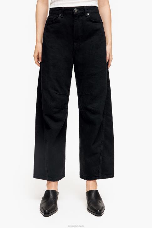 Bimba Y Lola барел - прави дънки черен облекло 28R6R517