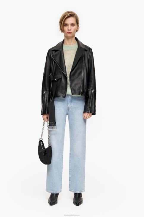 Bimba Y Lola прави изрязани - прави дънки син облекло 28R6R535