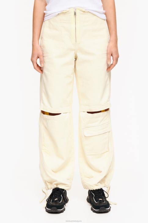 Bimba Y Lola дънки в карго цвят масло облекло 28R6R541