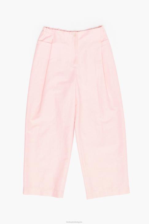 Bimba Y Lola леки ленени панталони розово облекло 28R6R395