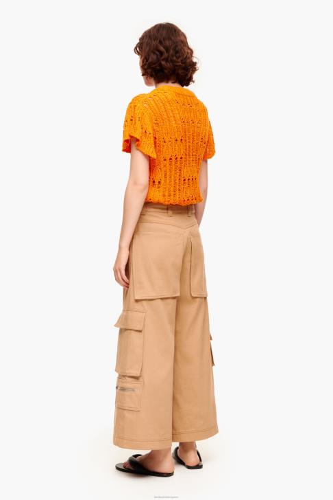 Bimba Y Lola карго панталони камила облекло 28R6R397