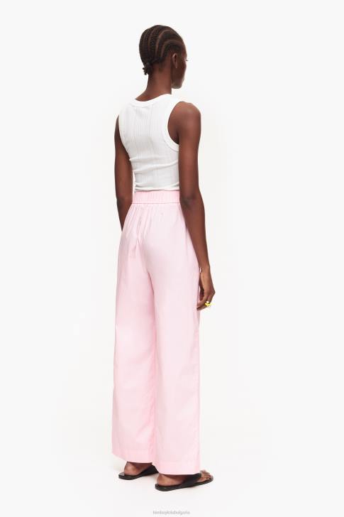 Bimba Y Lola леки панталони от поплин розово облекло 28R6R417