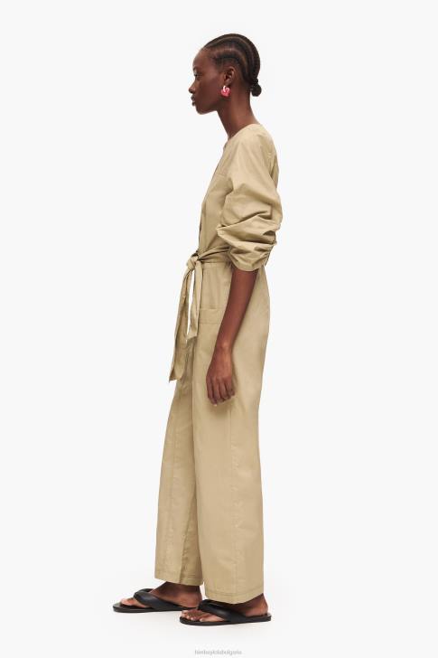 Bimba Y Lola гащеризон от поплин каки облекло 28R6R188