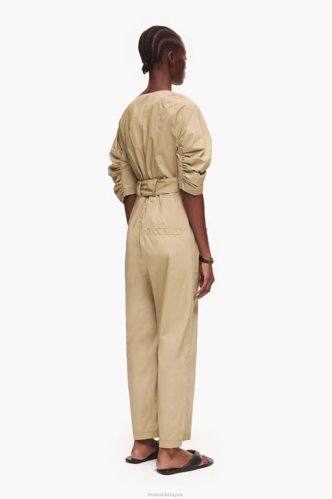 Bimba Y Lola гащеризон от поплин каки облекло 28R6R188