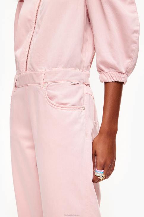 Bimba Y Lola лек дънков гащеризон розово облекло 28R6R195