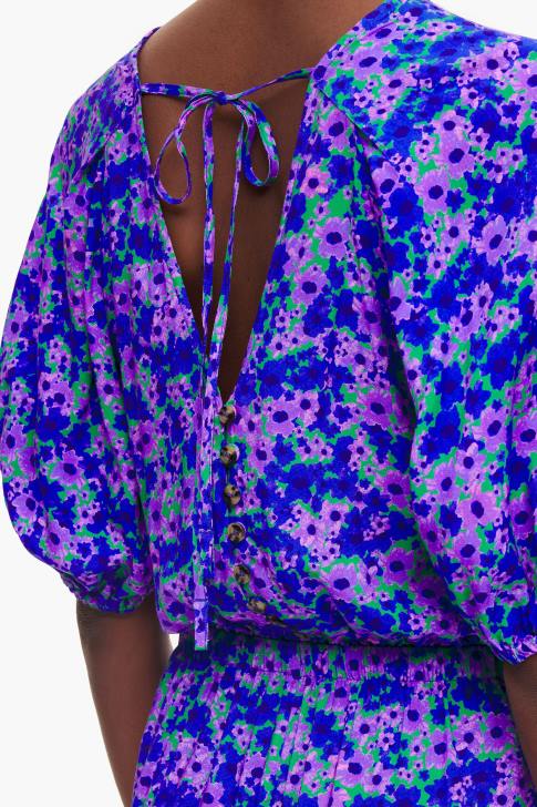 Bimba Y Lola гащеризон с пълен принт цветя облекло 28R6R210