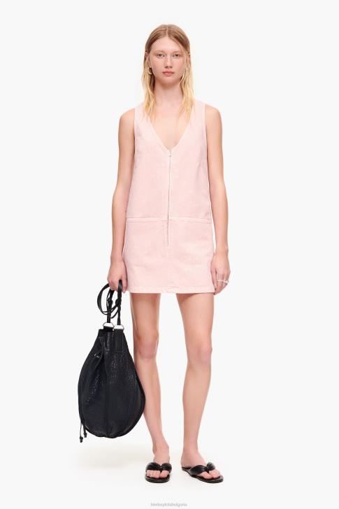 Bimba Y Lola лека къса дънкова рокля розово облекло 28R6R192