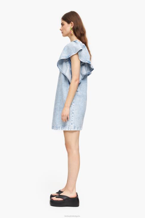 Bimba Y Lola лека дънкова мини рокля син облекло 28R6R213