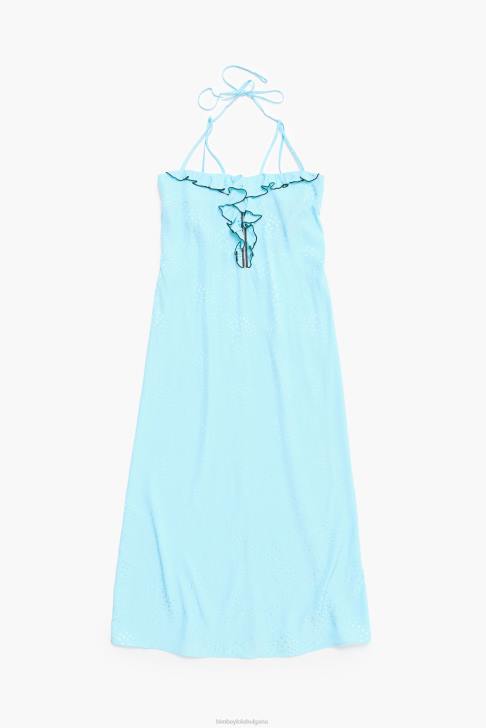 Bimba Y Lola течна миди рокля син облекло 28R6R231