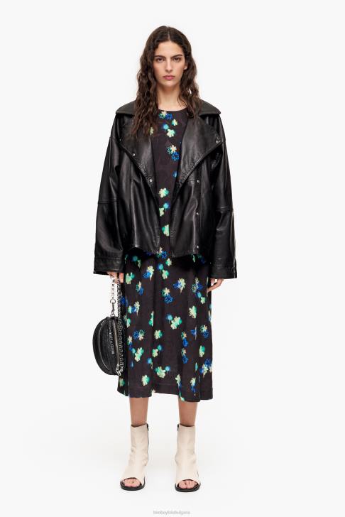 Bimba Y Lola течна рокля с принт на цветя спрей облекло 28R6R233