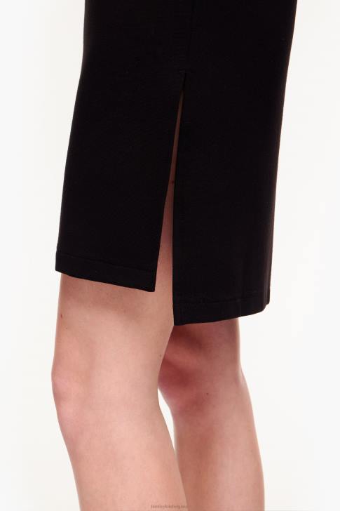 Bimba Y Lola рокля ponte di roma черен облекло 28R6R206