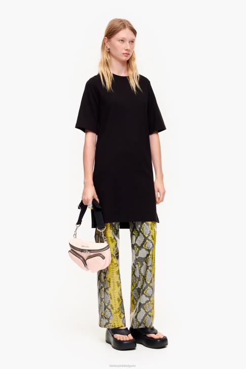 Bimba Y Lola рокля ponte di roma черен облекло 28R6R206