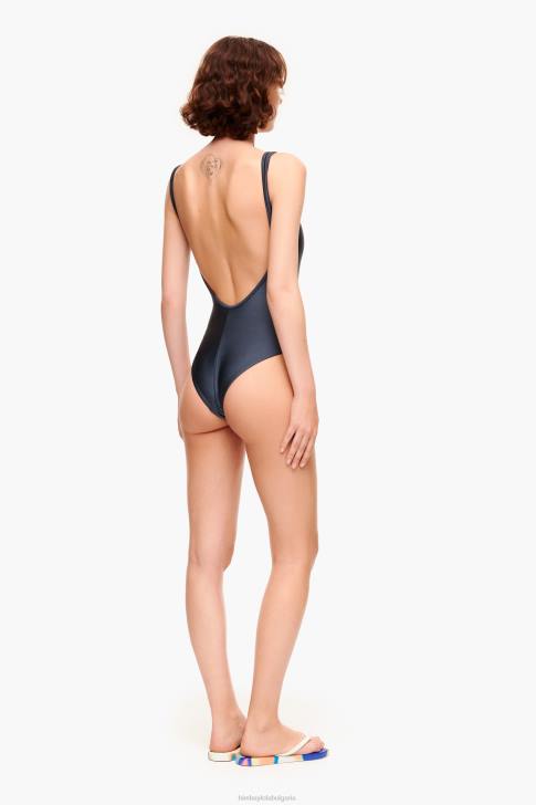 Bimba Y Lola бански с лого на диня антрацит облекло 28R6R885