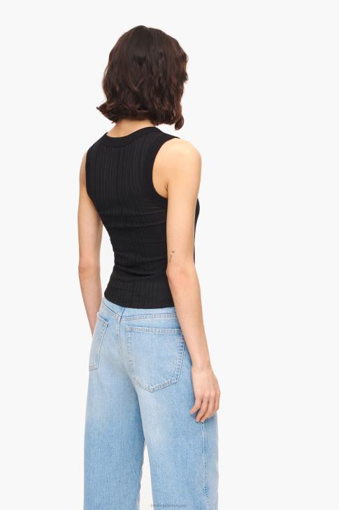 Bimba Y Lola вталена горна част черен облекло 28R6R248