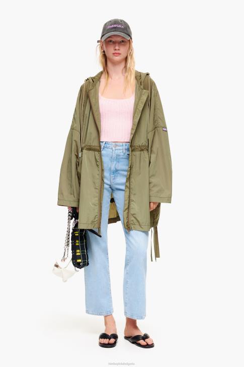 Bimba Y Lola оребрено вталено горнище розово облекло 28R6R314